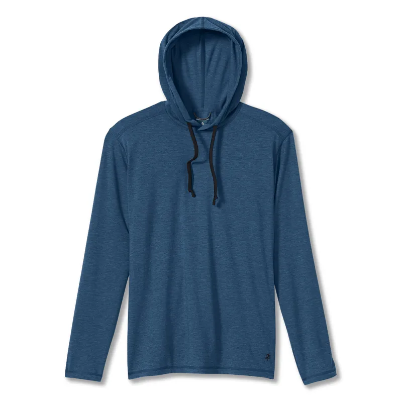 Royal Robbins Mens Bug Barrier Round Trip Hoody Midnight Blue